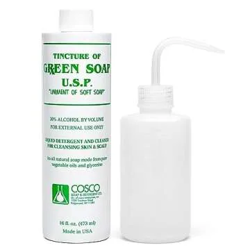 Cosco Green Soap 1 Pint + SQUEEZE BOTTLE 8oz