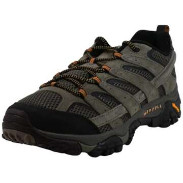 Merrell Men's Moab 2 Vent Hiking Shoe - Lightweight Breathable Design