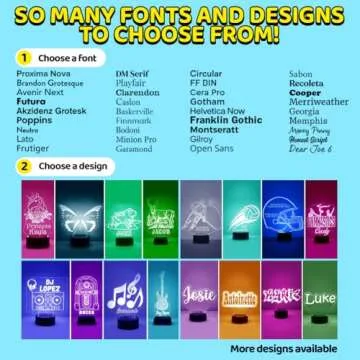 Sneakers Custom LED Sign Night Light Lamp with Remote – Personalized Name or Image Display, Clear Acrylic Light Up Home Decor, 16 Colors & 4 Modes – Made in The USA (Style 8)