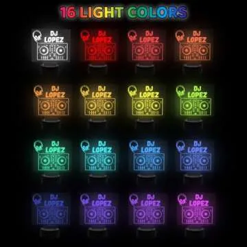 Sneakers Custom LED Sign Night Light Lamp with Remote – Personalized Name or Image Display, Clear Acrylic Light Up Home Decor, 16 Colors & 4 Modes – Made in The USA (Style 8)