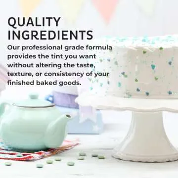 Liquid Whitener Liqua-Gel Food Coloring | Brighter Whites & Pastels | Professional-Grade Dye | Icing, Frosting, Candy Apples | 16 oz