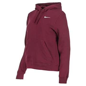 Nike Womens Pullover Fleece Hoodie (Green, Medium)
