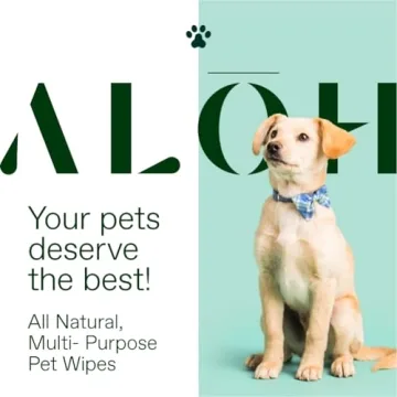 ALŌH Hypoallergenic Multi-Purpose Pet Wipes 50ct