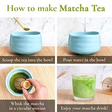 Green Hearted Roots Ceramic Matcha Bowl - Large Ceremonial Japanese Green Tea Cup