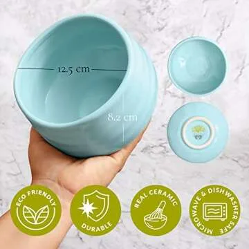 Green Hearted Roots Ceramic Matcha Bowl - Large Ceremonial Japanese Green Tea Cup