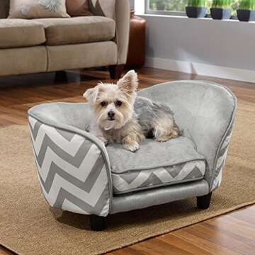 Enchanted Home Pet Snuggle Bed - Stylish Furniture for Small Pets