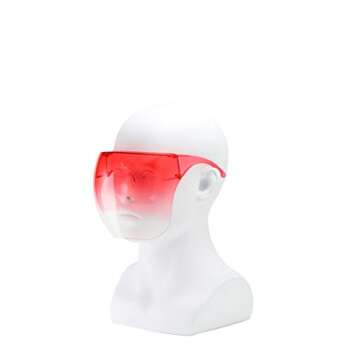Bevi Goggle Sunglasses Visor Full Face Cover UV 400 Daily Entertainment Protective Eyewear FSCC6