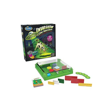 Think Fun Invasion of the Cow Snatchers STEM Toy - A Fun Magnetic Logic Game for Ages 6+
