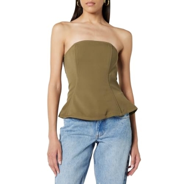 The Drop Women's Alejandra Strapless Corset Top - Glamour Meets Versatility