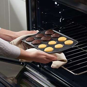 Comfy Package [500 Pcs] Mini White Cupcake Liners, Food Grade & Grease-Proof, Baking Cups