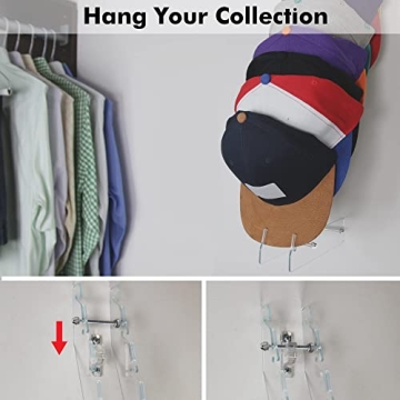 STAUBER Best Acrylic Cap Rack - Organize Hats Stylishly