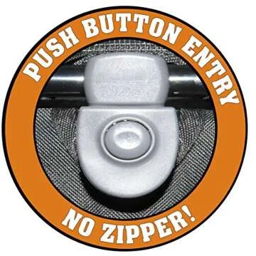 Pet Gear NO-Zip Double Pet Stroller, Zipperless Entry, for Single or Multiple Dogs/Cats, Plush Pad + Weather Cover Included, Large Gel-Filled Tires, 1 Model 3 colors