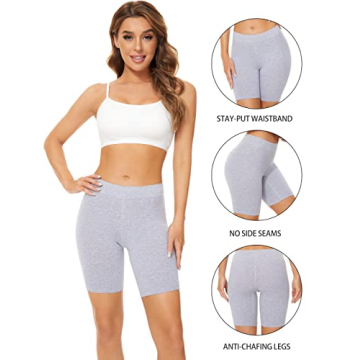 POKARLA Women's Cotton Boxer Shorts - Comfort & Style