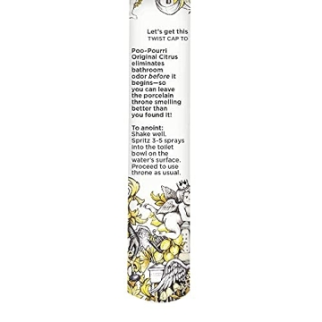 Poo-Pourri Citrus Toilet Spray Travel Size Odor Eliminator