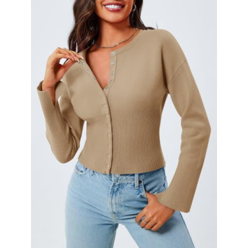 Stylish Saodimallsu Women's Cropped Sweater for Every Occasion