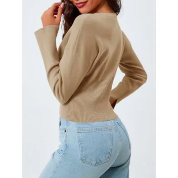 Stylish Saodimallsu Women's Cropped Sweater for Every Occasion