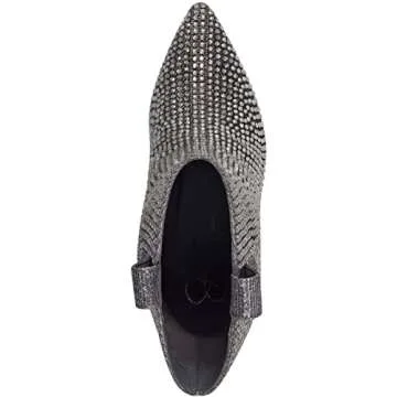 Stylish Jessica Simpson Women's Vianne Silver Ankle Boots