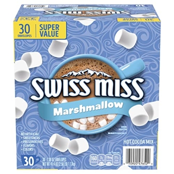 Swiss Miss Chocolate Hot Cocoa Mix with Marshmallows - 30 Packets