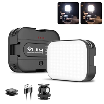 VIJIM VL100C LED Video Light - Bright & Versatile Cam Light