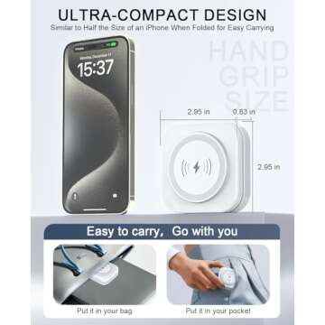 5-in-1 Magnetic Wireless Charging Stand for iPhone and More