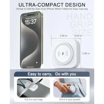 5-in-1 Magnetic Wireless Charging Stand for iPhone and More