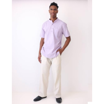 COOFANDY Lightweight Elastic Waist Pants for Summer Comfort