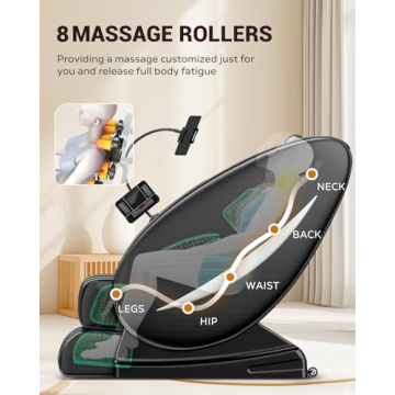 BILITOK Zero Gravity Massage Chair with Bluetooth & Heating