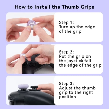 GeekShare Cat Paw Controller Grips for Nintendo Switch