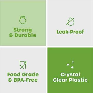 Comfy Package [15 Count - 12 oz. Reusable Plastic Juice Bottles With Caps, Labels, Brush, and Silicone Funnel - Clear plastic Bottles with Lids, Juice Containers with lids, for All Beverages