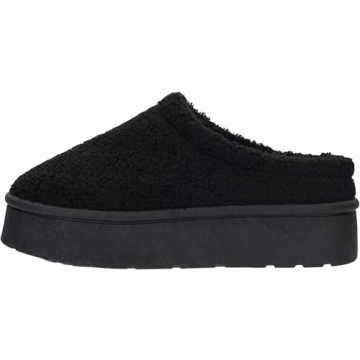 WHITIN Women’s Cozy Platform Slippers for Winter Comfort