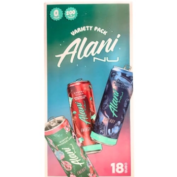 Alani Energy Drink Winter Wonderland Variety Pack 12 FL Oz