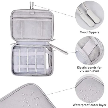 DDgro Cable Organizer Bag for Travel & Tech Accessories
