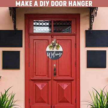 Sophies Crafts 18 Inch Wooden Circles for Creative DIY Projects