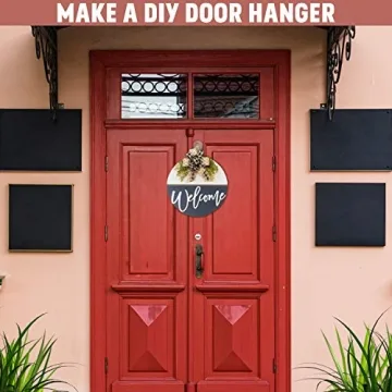 Sophies Crafts 18 Inch Wooden Circles for Creative DIY Projects