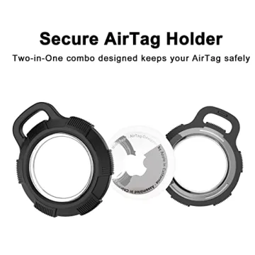 SEVROK AirTag Holder Case - Ultimate Protection 4 Pack