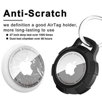 SEVROK AirTag Holder Case - Ultimate Protection 4 Pack