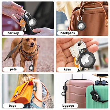 SEVROK AirTag Holder Case - Ultimate Protection 4 Pack