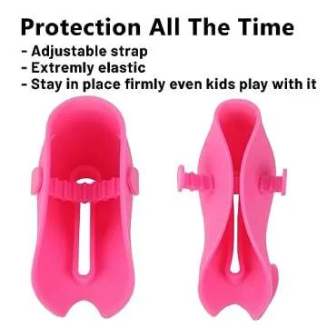 Bath Spout Cover, Faucet Cover Baby Bathroom Tub Faucet Cover Protector for Kids, Bathtub Spout Cover for Baby Kids Toddlers Protection Accessories Baby Safety Universal Bath Silicone Toys Whale Pink
