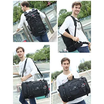 KAKA Travel Backpack Convertible Duffle for 15.6 inch Laptop