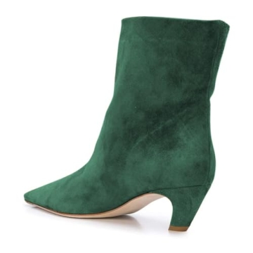 Stylish FSJ Women's Kitten Heel Ankle Boots for Elegance