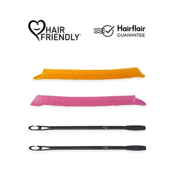 Curlformers Spiral Hair Curlers - 40 Pack for Long Hair