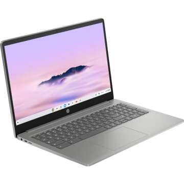 HP Chromebook Plus Laptop 15.6 Inch Intel Core i3-N305 8GB LPDDR5 RAM 128GB UFS UHD Graphics ChromeO...