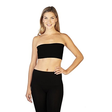 skinnytees the diet you wear Women's Solid Bandeau - Essential Fashion Staple!