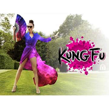 OMyTea Large Rave Folding Hand Fan for Men/Women - Chinese/Japanese Kung Fu Tai Chi Handheld Fan with Fabric Case - for Performance, Decorations, Dancing, Festival, Gift (Galaxy Nebula)