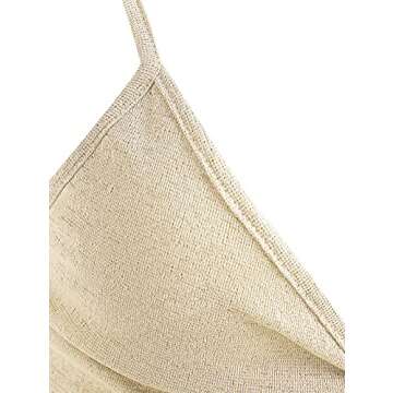 ZAFUL Women's Spaghetti Strap Cutout Knit Solid Maxi Mermaid Dress (B-Light Yellow, Medium)