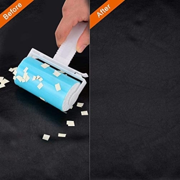 Reusable Pet Hair Remover Sticky Roller Set for Easy Cleaning