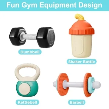 Baby Gym Rattle Set for Infants - Fun Teething Gift