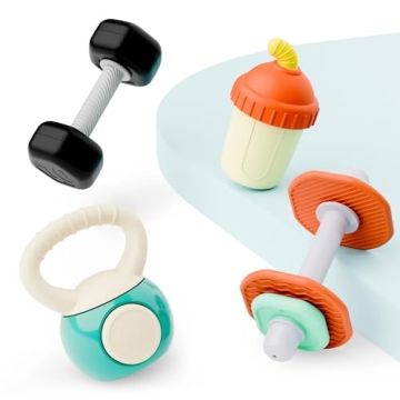 Baby Gym Rattle Set for Infants - Fun Teething Gift