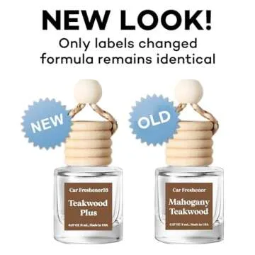 Car Air Freshener Hanging Essential Oil Diffuser for Car