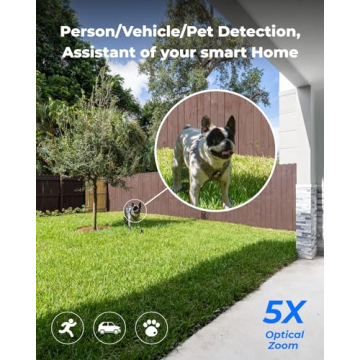 REOLINK RLC-811A 4K Security Camera - 5X Zoom, Night Vision